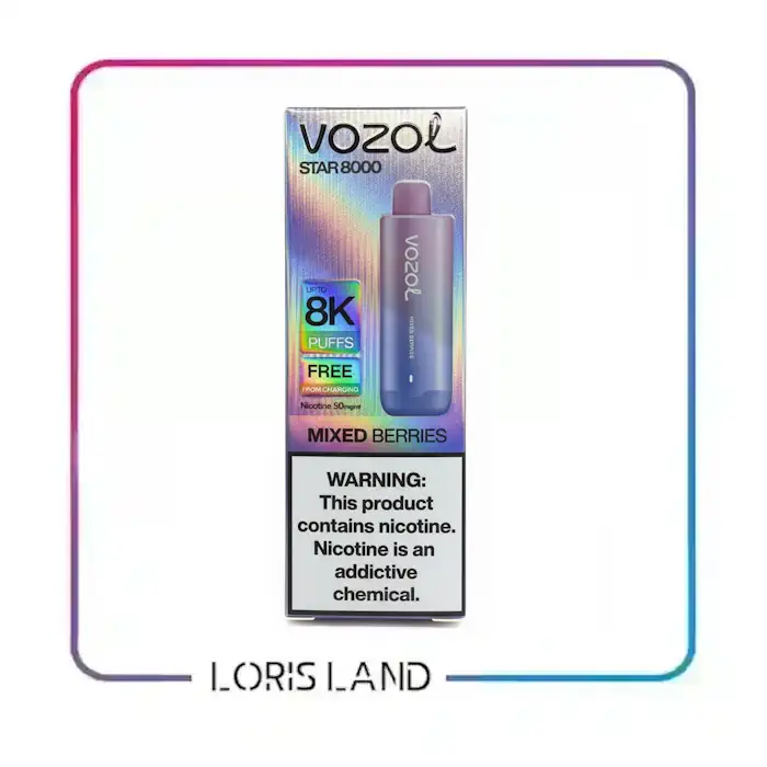 پاد یکبار مصرف میکس بری وزول 8 هزار پاف